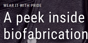 "A Peek Inside The World Of Biofabrication" - Fusion